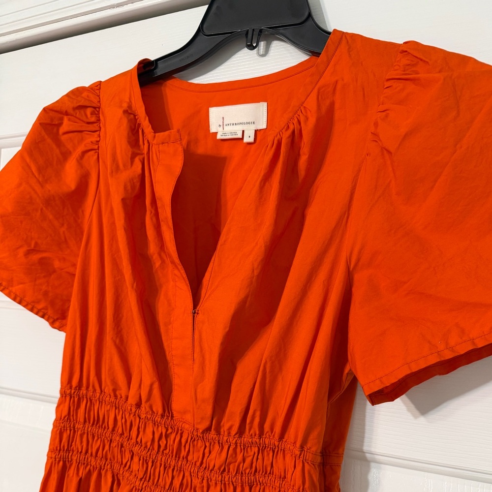 Anthropologie The Somerset Orange Maxi Dress - Picture 8 of 8